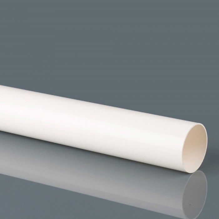 Aquaflow 110mm Plain Ended Pipe 3m