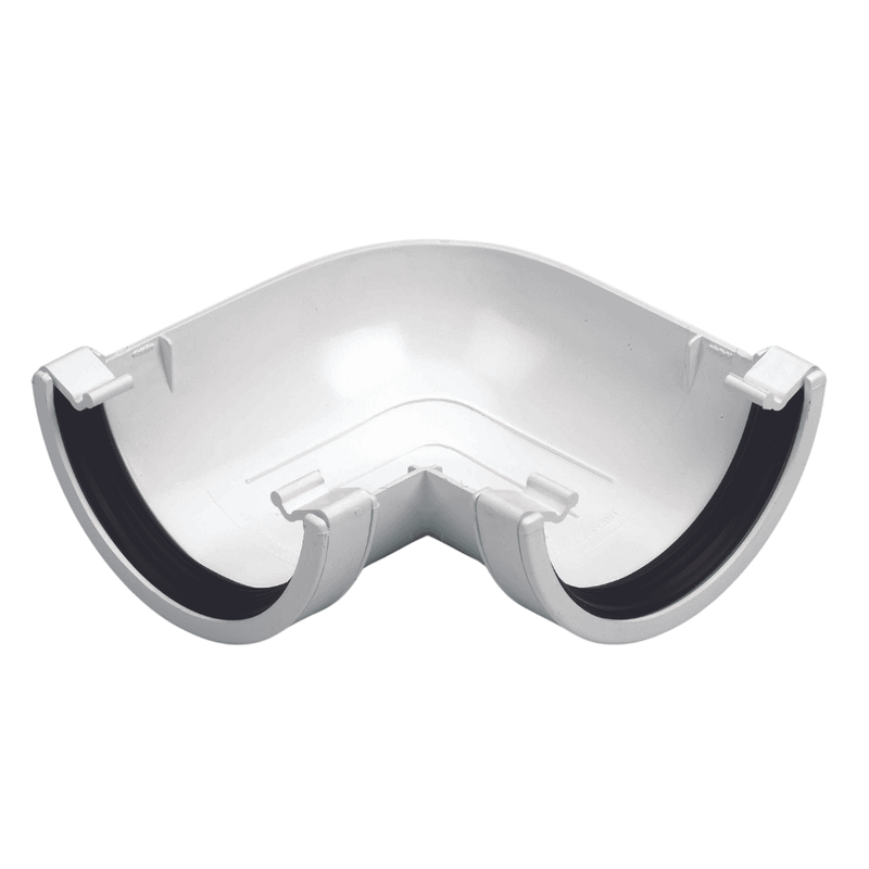Aquaflow 112mm Half Round Gutter Angle 90°