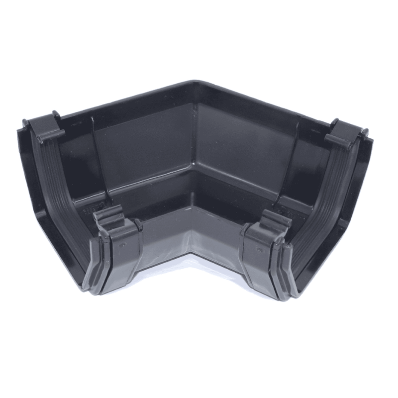 Grey Square 120° Gutter Angle