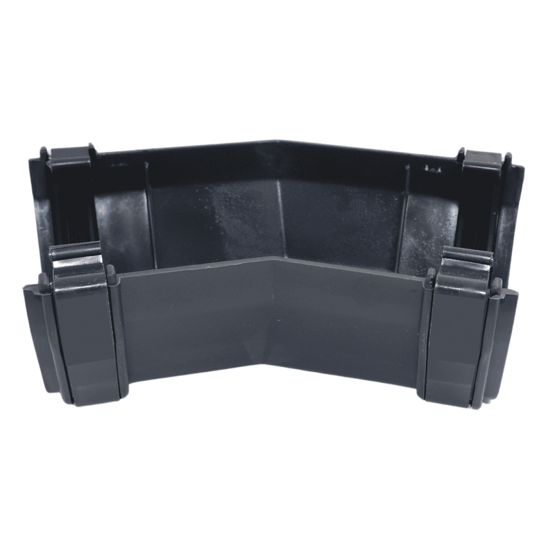 Black Square 150° Gutter Angle