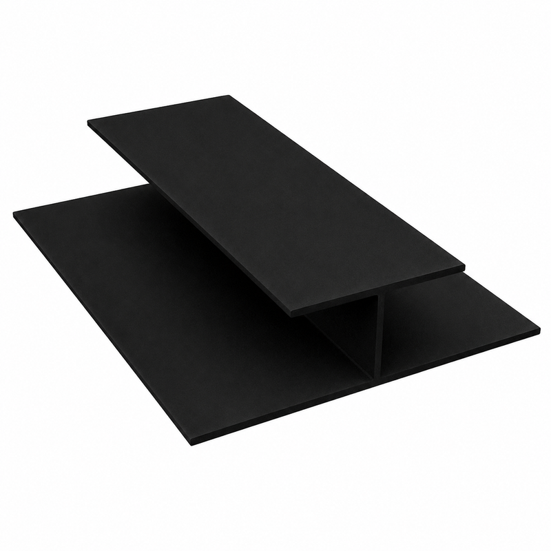Duraklad 18mm Division / H Bar Trim Black 3m