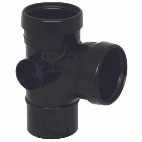 Aquaflow 110mm 92.5° Triple Socket Branch
