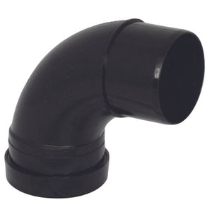 Aquaflow Single Socket 110mm Push Fit Soil Bend 92.5°