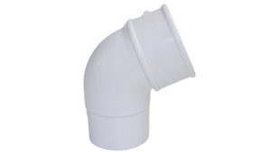 Aquaflow 112.5° Offset Bend 68mm Round Downpipe