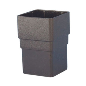 Aquaflow 65mm Square Cast Iron Effect Downpipe Socket