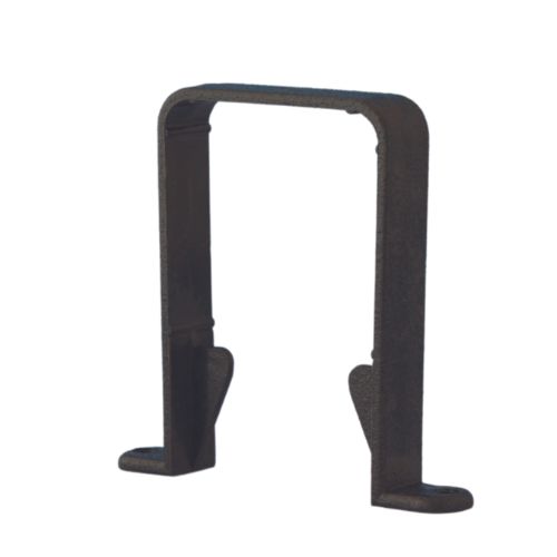 Aquaflow 68mm Cast Iron Effect Square Downpipe Clip