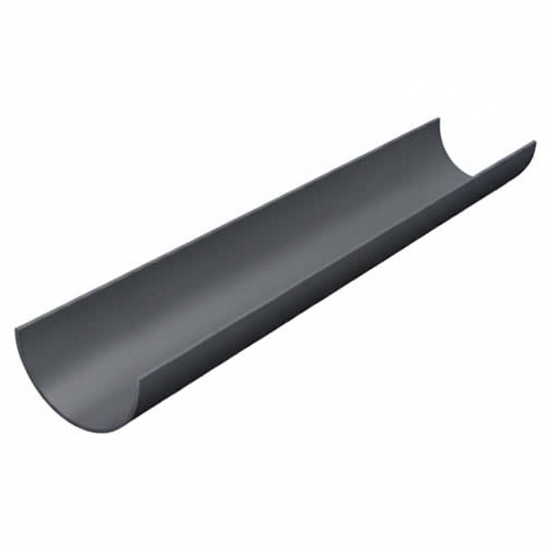 Aquaflow 120mm Deep Flow Half Round Gutter 4m - installed