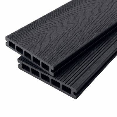 Aqua Decking Board Black 3600 x 140 x 25mm