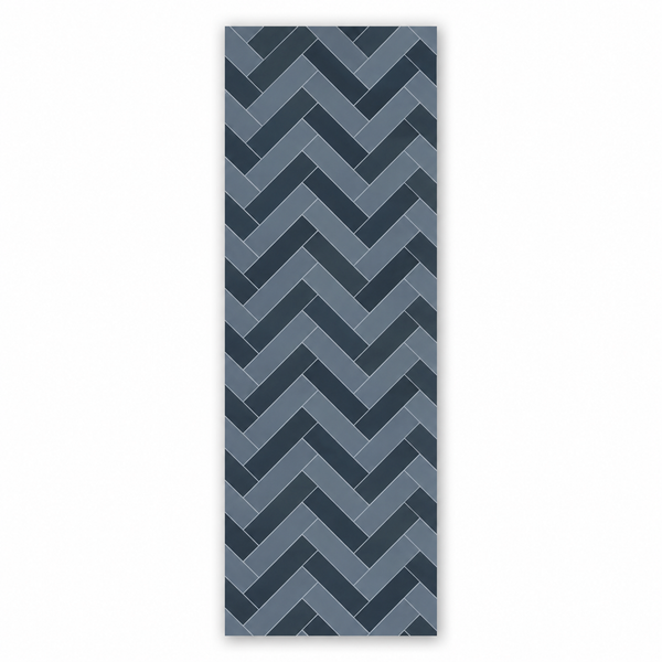 Matt Navy Multi Chevron Wall Panel 1000mm x 2.4m x 10mm