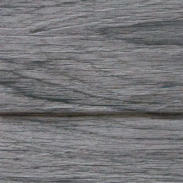 Duraklad Woodland Timber Slate Grey cladding board 333mm x 5m - installed