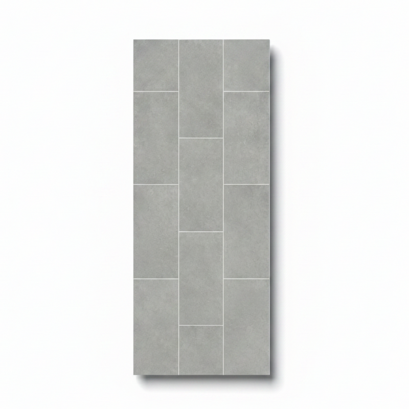 Klassic Tile Grey Matt Wall Panel | 250mm x 2.6m x 8mm (Pack of 4)