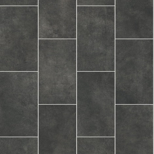 Klassic Tile Graphite Wall Panel | 250mm x 2.6m x 8mm (Pack of 4)