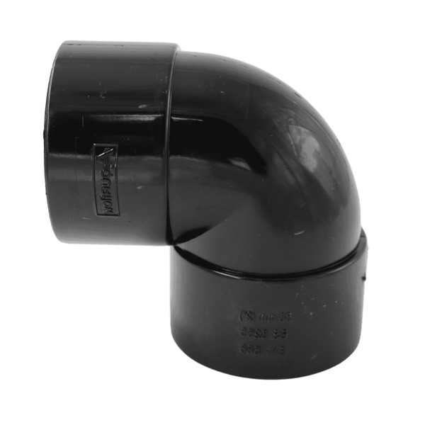 Aquaflow 40mm Knuckle Bend 90° - installed