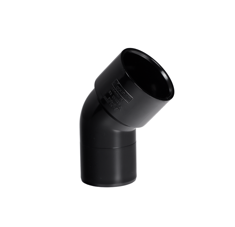 Aquaflow Solvent Waste 45° Conversion Bend 32mm