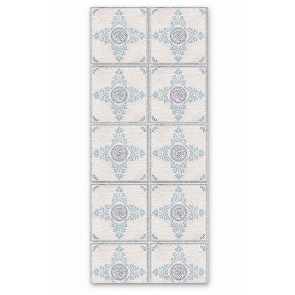Modern Blue Tile Wall Panel 400mm x 2.6m x 8mm (Pack of 4)