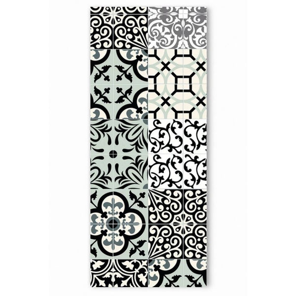 Patchwork Black Wall Panel | 1000mm x 2.4m x 10mm