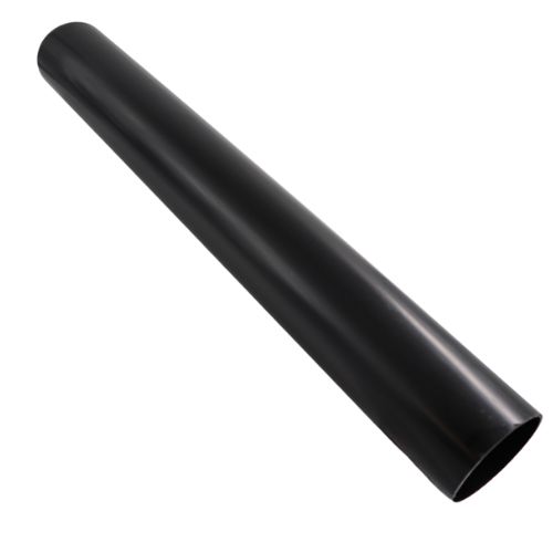 Push Fit Soil Pipe Black - installed