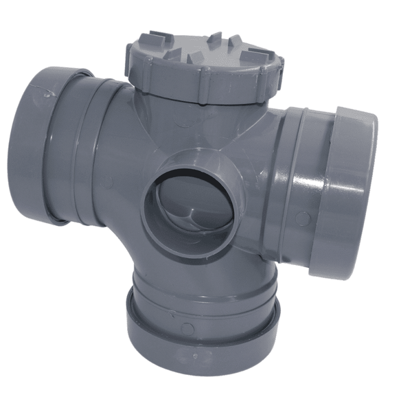 Aquaflow Aquaflow 110mm Access Branch 92.5° - installed