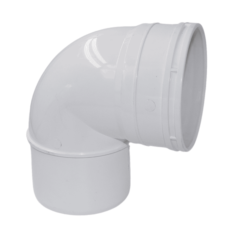 Aquaflow 110mm Single Socket Tight Bend 90°