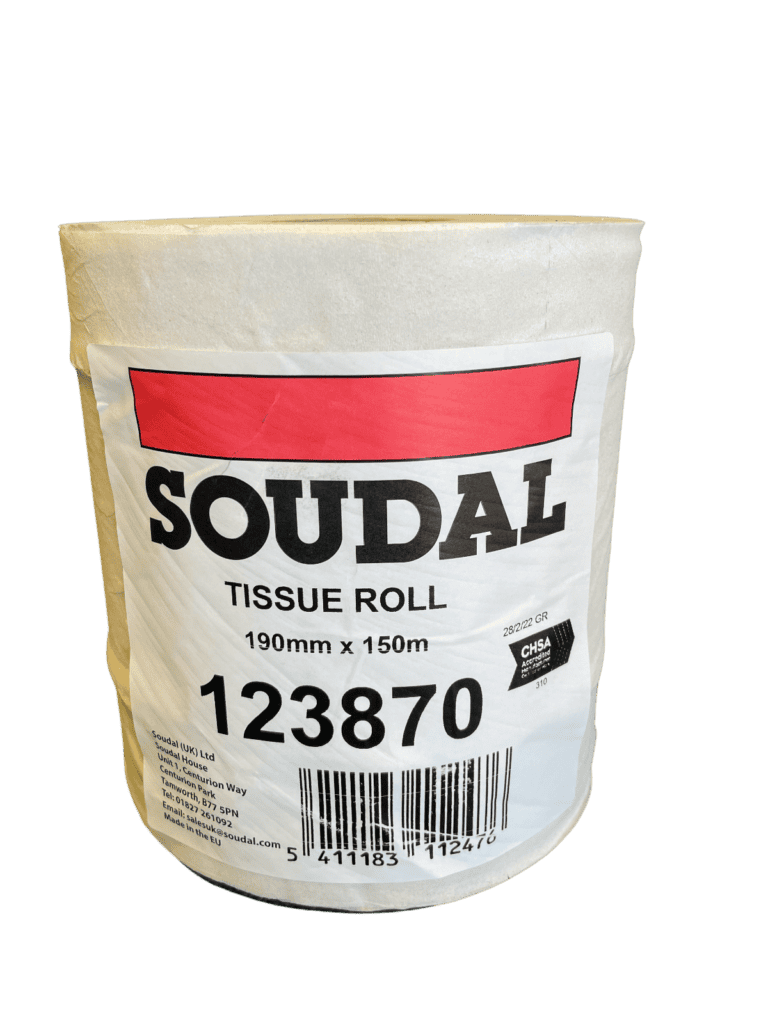 Soudal Tissue Roll 190mm x 150m
