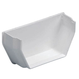 Aquaflow 114mm Square Gutter Internal Stop End