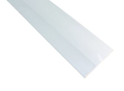 White shiplap cladding