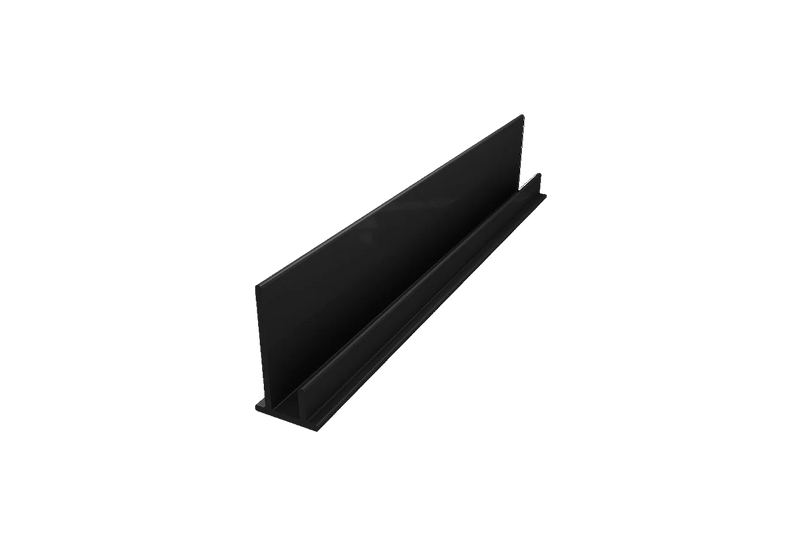 Duraklad Woodland Timber Starter Trim 3m in Black