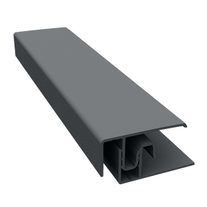 Duraklad 2-Part Edge Trim Anthracite Grey 3m