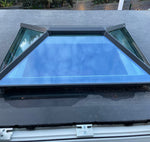 uPVC flat roof lantern 1m x 2m Anthracite Grey on Anthracite Grey image 6