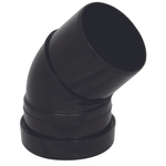 Aquaflow 110mm Push Fit Soil Single Socket Bend 135°