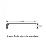 16 by 225 fascia board