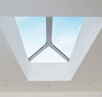 uPVC flat roof lantern 1m x 2m White image 3