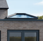 uPVC flat roof lantern 1m x 2m Anthracite Grey on Anthracite Grey image 2