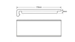 9x175mm fascia board drawing