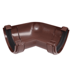 Aquaflow 112mm Half Round Gutter Angle 120° Brown