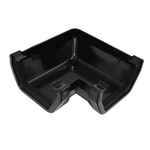 Black Square Gutter Angle 90°