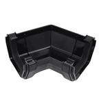 Black Square 120° Gutter Angle