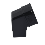 Black Aquaflow Square 92.5° Offset Bend Downpipe