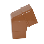Light Brown Aquaflow Square 92.5° Offset Bend Downpipe