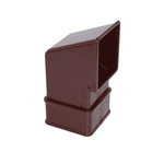 Brown Aquaflow Square Downpipe Shoe