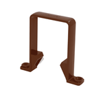Brown Aquaflow Square Downpipe Clips