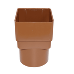 Aquaflow 66mm Square/Round 68mm Downpipe Adaptor