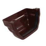 Aquaflow 125mm Krown Ogee Gutter External Stop End