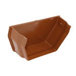 Light Brown Square Internal Stop End