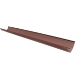 Aquaflow 112mm Half Round Plastic Gutter 4m