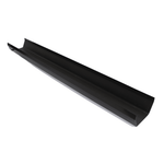 114mm Square Plastic Gutter 4m