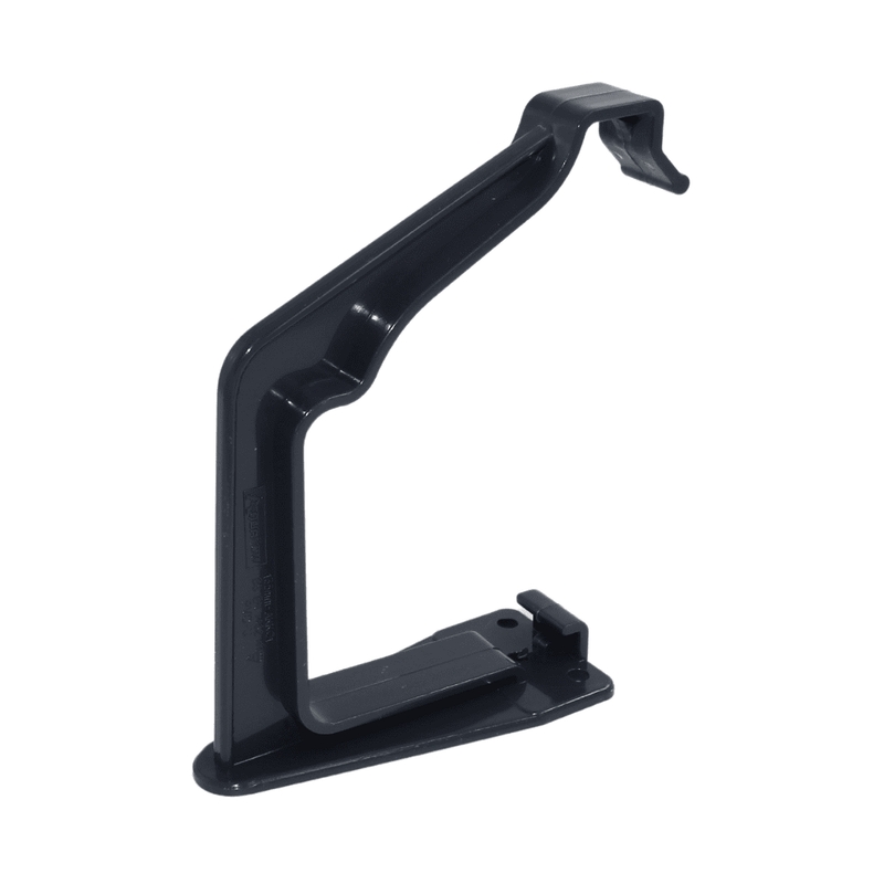 black Aquaflow 130mm Klassic Ogee Fascia Bracket