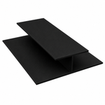 Duraklad 18mm Division / H Bar Trim Black 3m
