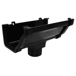 black Aquaflow 130mm Klassic Ogee Running Outlet