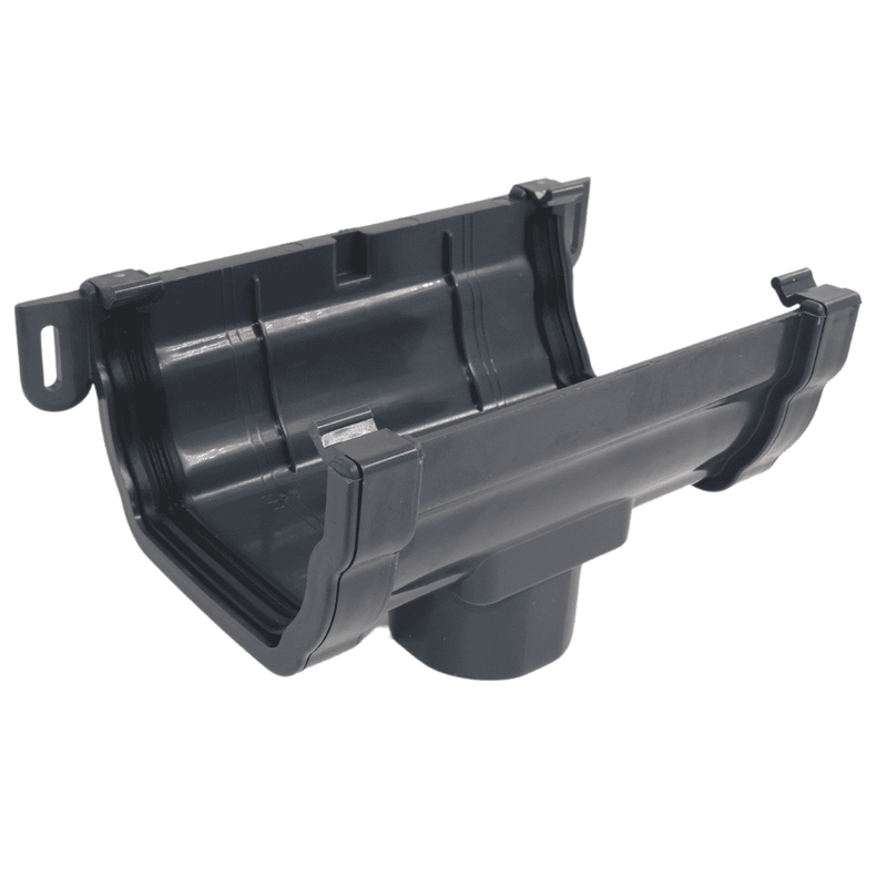 Aquaflow 125mm Krown Ogee Gutter Running Outlet